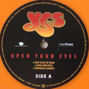 2LP Yes: Open Your Eyes LTD | NUM | CLR