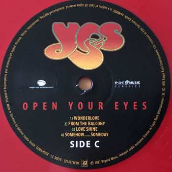 2LP Yes: Open Your Eyes LTD | NUM | CLR