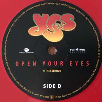 2LP Yes: Open Your Eyes LTD | NUM | CLR