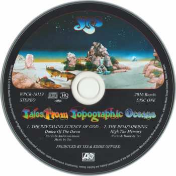 2CD Yes: Tales From Topographic Oceans