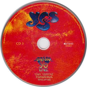26CD/6DVD/Box Set Yes: Union 30 Live LTD | NUM | DLX
