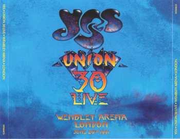 2CD Yes: Union 30 Live: Wembley Arena London June 29th 1991