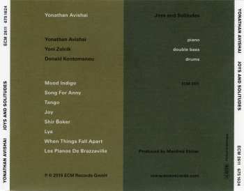 CD Yonathan Avishai: Joys And Solitudes