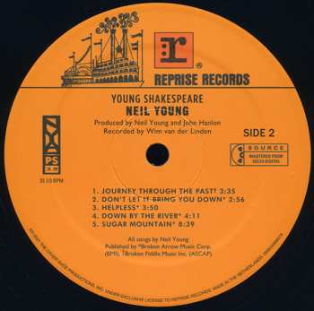 LP Neil Young: Young Shakespeare