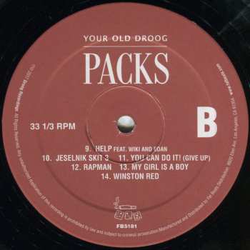 LP Your Old Droog: Packs