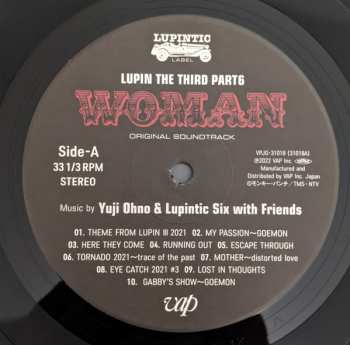 LP Yuji Ohno & Lupintic Six: Lupin The Third Part 6 Woman Original Soundtrack LTD