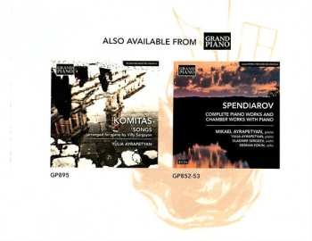 CD Yulia Ayrapetyan: Secrets Of Armenia (Piano Works By Kara-Murza · Korganov · Melikian)