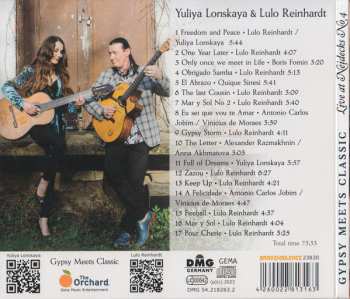CD Lulo Reinhardt: Gypsy Meets Classic Live At Neidecks No 4