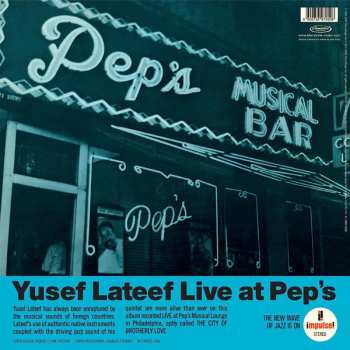 LP Yusef Lateef: Live At Pep's LTD