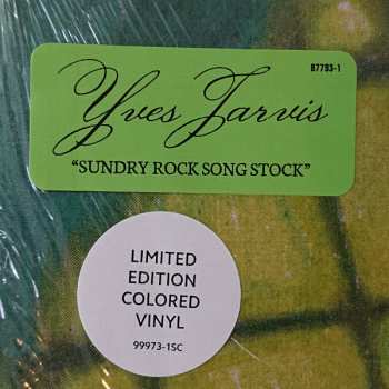 LP Yves Jarvis: Sundry Rock Song Stock CLR | LTD