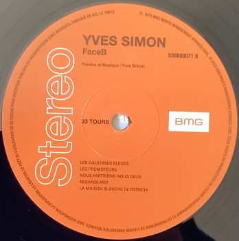 LP Yves Simon: Au Pays Des Merveilles De Juliet