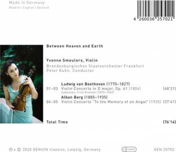 CD Brandenburgisches Staatsorchester Frankfurt: Beetween Heaven And Earth