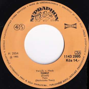 SP Ywis: Homo Sapiens / Thirst = Žízeň 