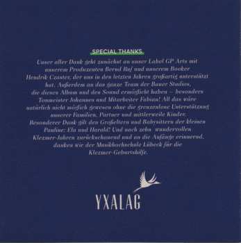 CD Yxalag: Fun Tashlikh (Klezmer Tales) DIGI