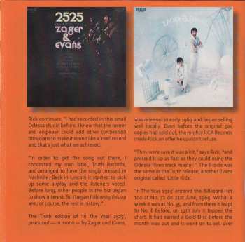 CD Zager & Evans: In The Year 2525 The RCA Masters 1969-1970