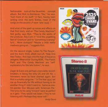 CD Zager & Evans: In The Year 2525 The RCA Masters 1969-1970