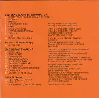CD Zager & Evans: In The Year 2525 The RCA Masters 1969-1970