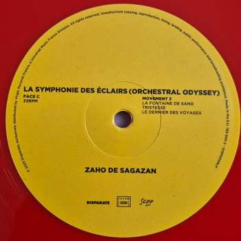 2LP Zaho De Sagazan: La Symphonie Des Éclairs (Orchestral Odyssey) LTD