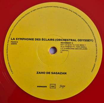 2LP Zaho De Sagazan: La Symphonie Des Éclairs (Orchestral Odyssey) LTD
