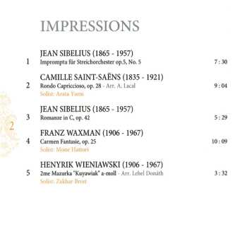 SACD Zakhar Bron Chamber: Impressions