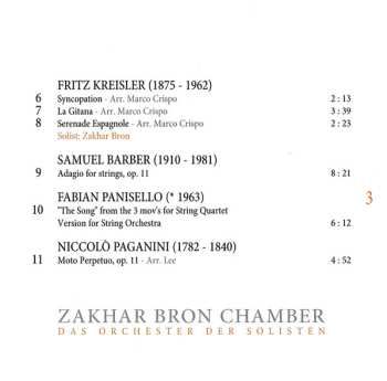 SACD Zakhar Bron Chamber: Impressions