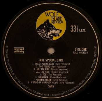 LP Zaks: Take Special Care