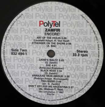LP Gheorghe Zamfir: Encore!