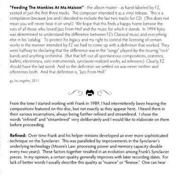 CD Frank Zappa: Feeding The Monkies At Ma Maison