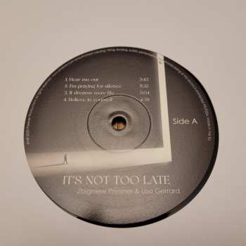 LP Lisa Gerrard: It's Not Too Late