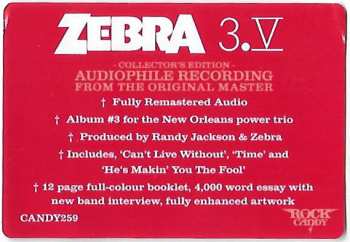CD Zebra: 3.V LTD