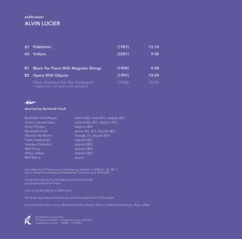 LP Zeitkratzer: Alvin Lucier LTD