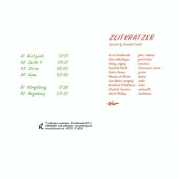 LP Zeitkratzer: Zeitkratzer Performs Songs From The Albums "Kraftwerk" And "Kraftwerk 2"  LTD
