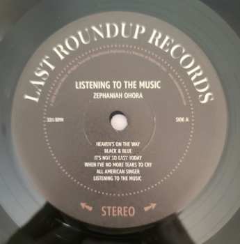 LP Zephaniah OHora: Listening To The Music 