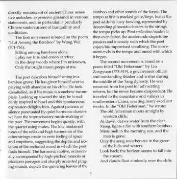 CD Zhou Long: The Flowing Stream (Chinese Folk Songs And Tone Poems By Zhou Long)