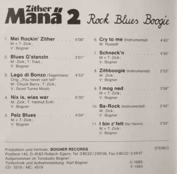 CD Zither-Manä: Zither Manä 2 (Rock Blues Boogie)