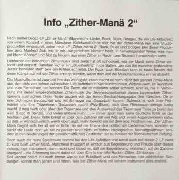 CD Zither-Manä: Zither Manä 2 (Rock Blues Boogie)