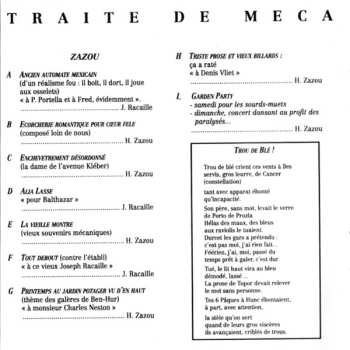 CD ZNR: Traité De Mécanique Populaire