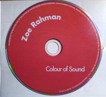 CD Zoe Rahman: Colour Of Sound