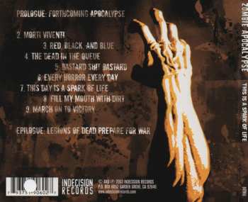 CD Zombie Apocalypse: This Is A Spark Of Life
