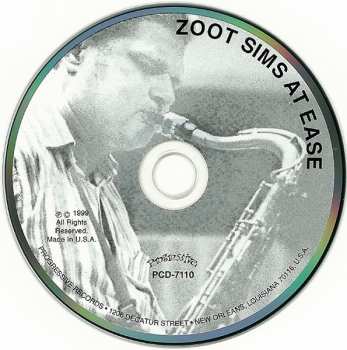 CD Zoot Sims Quartet: Zoot At Ease