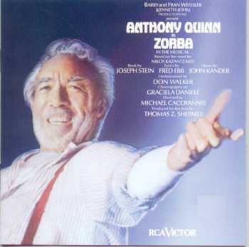 CD "Zorba" Original Cast: Zorba - Cast Recording