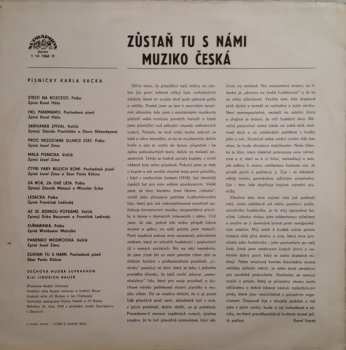 LP Karel Vacek: Zůstaň Tu S Námi, Muziko Česká - Nejoblíbenější Lidovky Karla Vacka