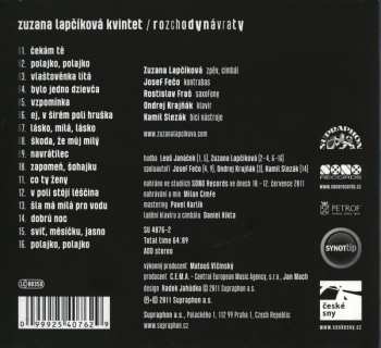 CD Zuzana Lapčíková Kvintet: Rozchody Návraty
