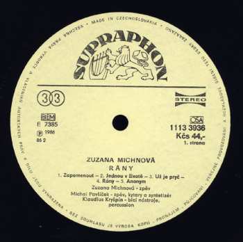 LP Zuzana Michnová: Rány