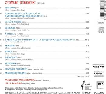 CD Zygmunt Stojowski: Songs