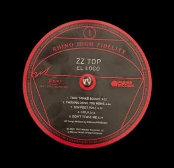 LP ZZ Top: El Loco
