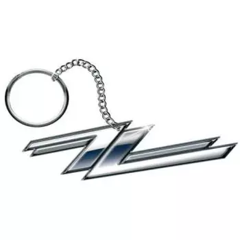 Keychain Twin Zees Logo Zz Top