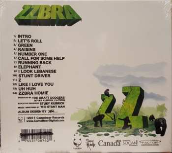 CD Zzbra: Original Motion Picture Soundtrack